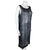 Vintage 1920s Flapper Dress Beaded Silk Chiffon Size M