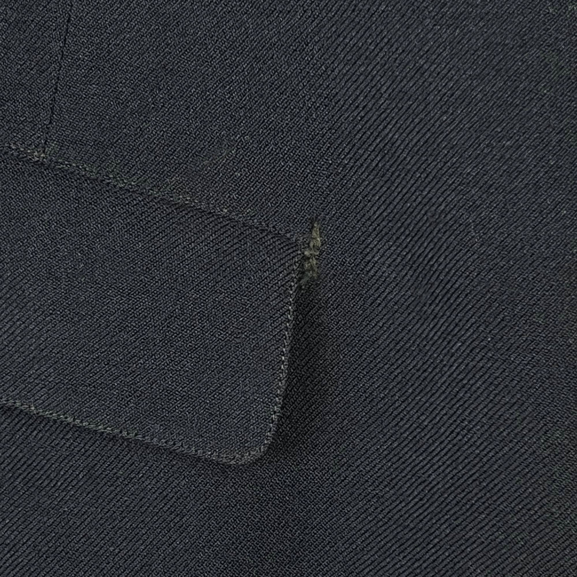 Antique Mens Suit Authentic 1910s 20s Black Wool Size S M