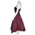 Vintage 1950s Dress with Jacket Purple Taffeta Size M