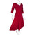 Vintage 1950s Red Velvet Dress Size Medium