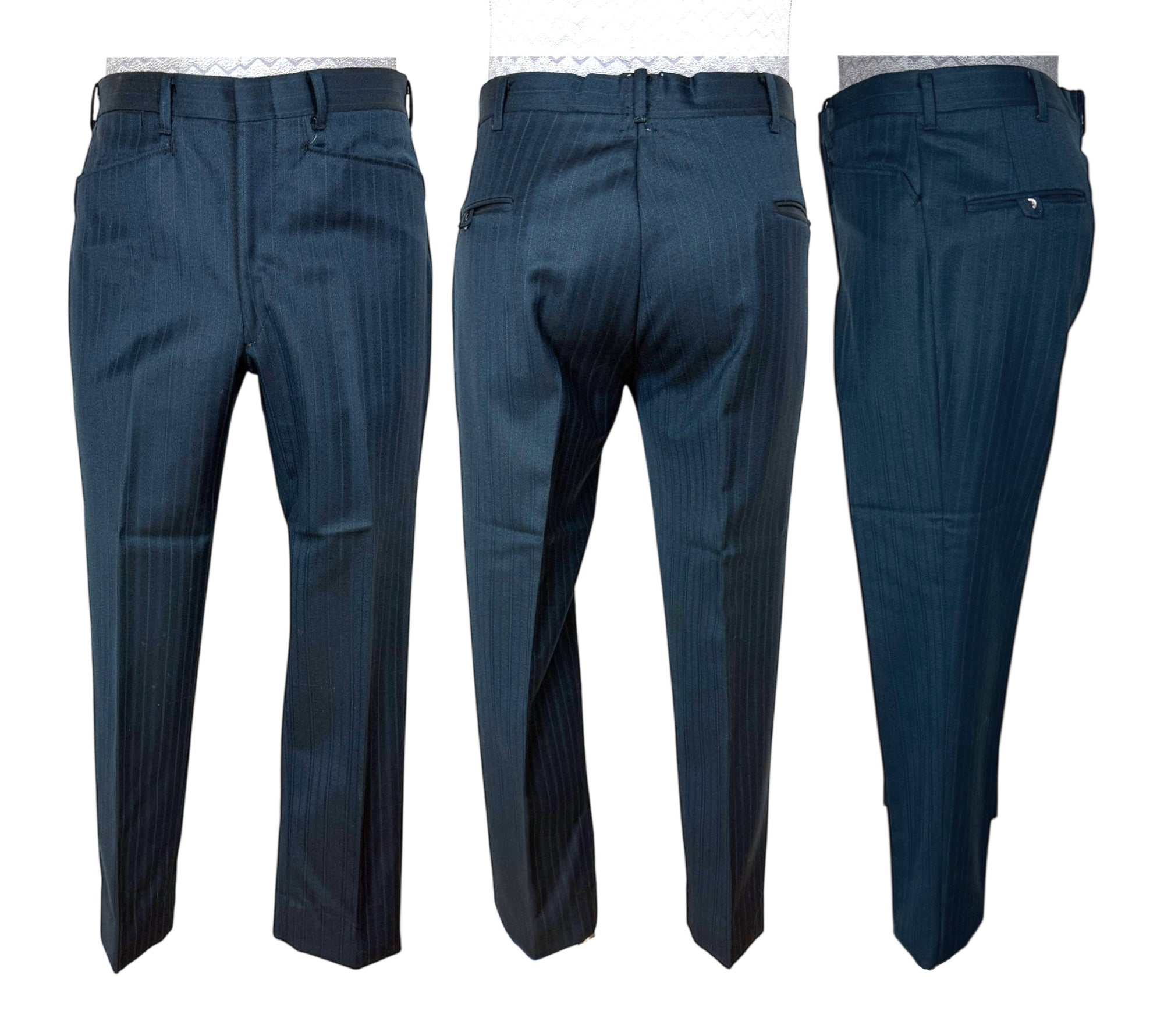 Vintage 1970 Men’s Suit Hand Tailored and Dated Size Small