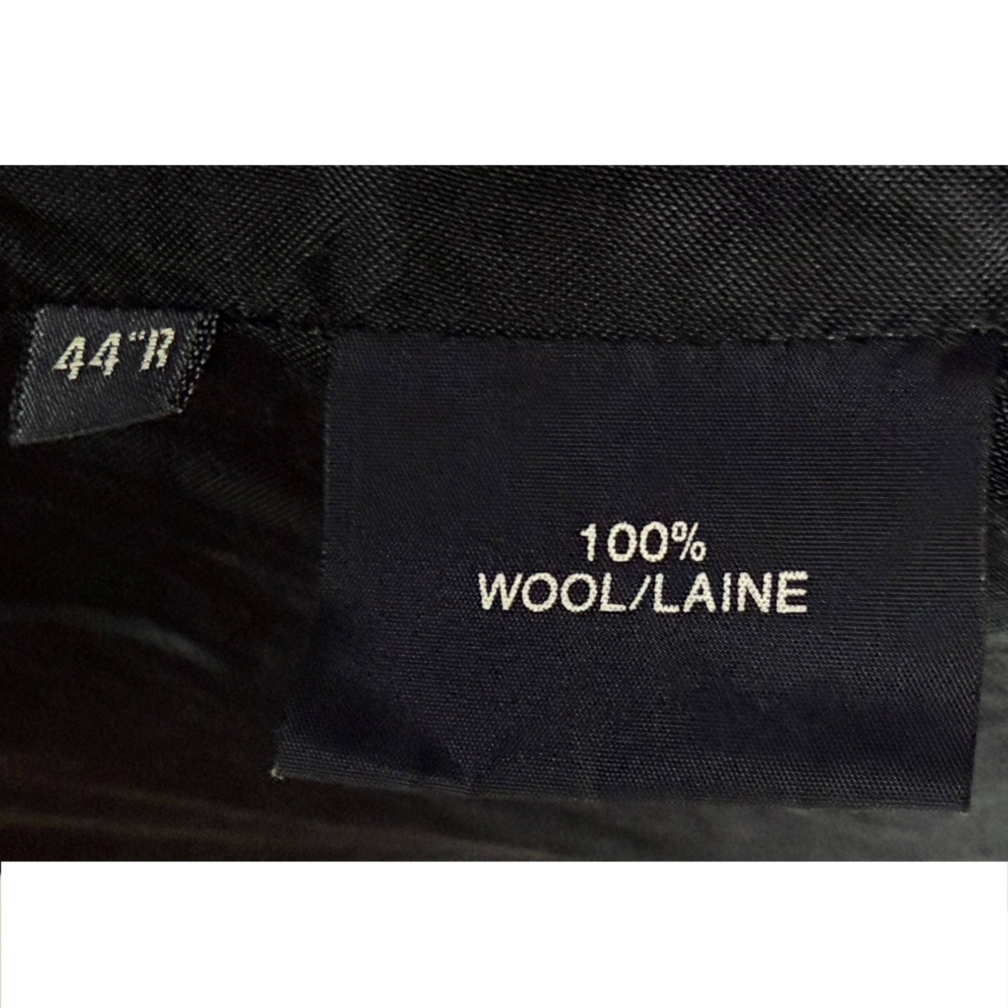 1980s Vintage Yves Saint Laurent Overcoat Made in England 44R