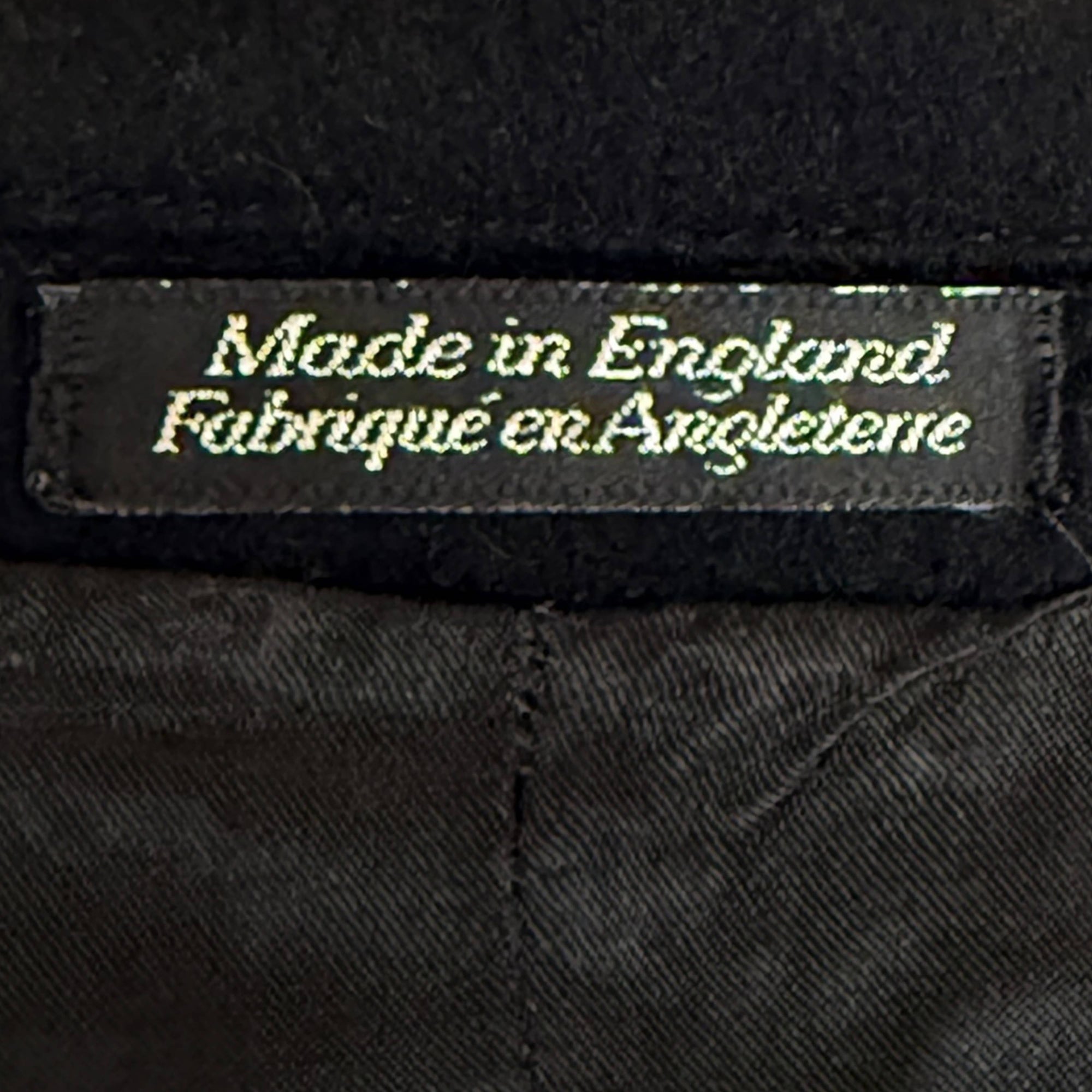 1980s Vintage Yves Saint Laurent Overcoat Made in England 44R