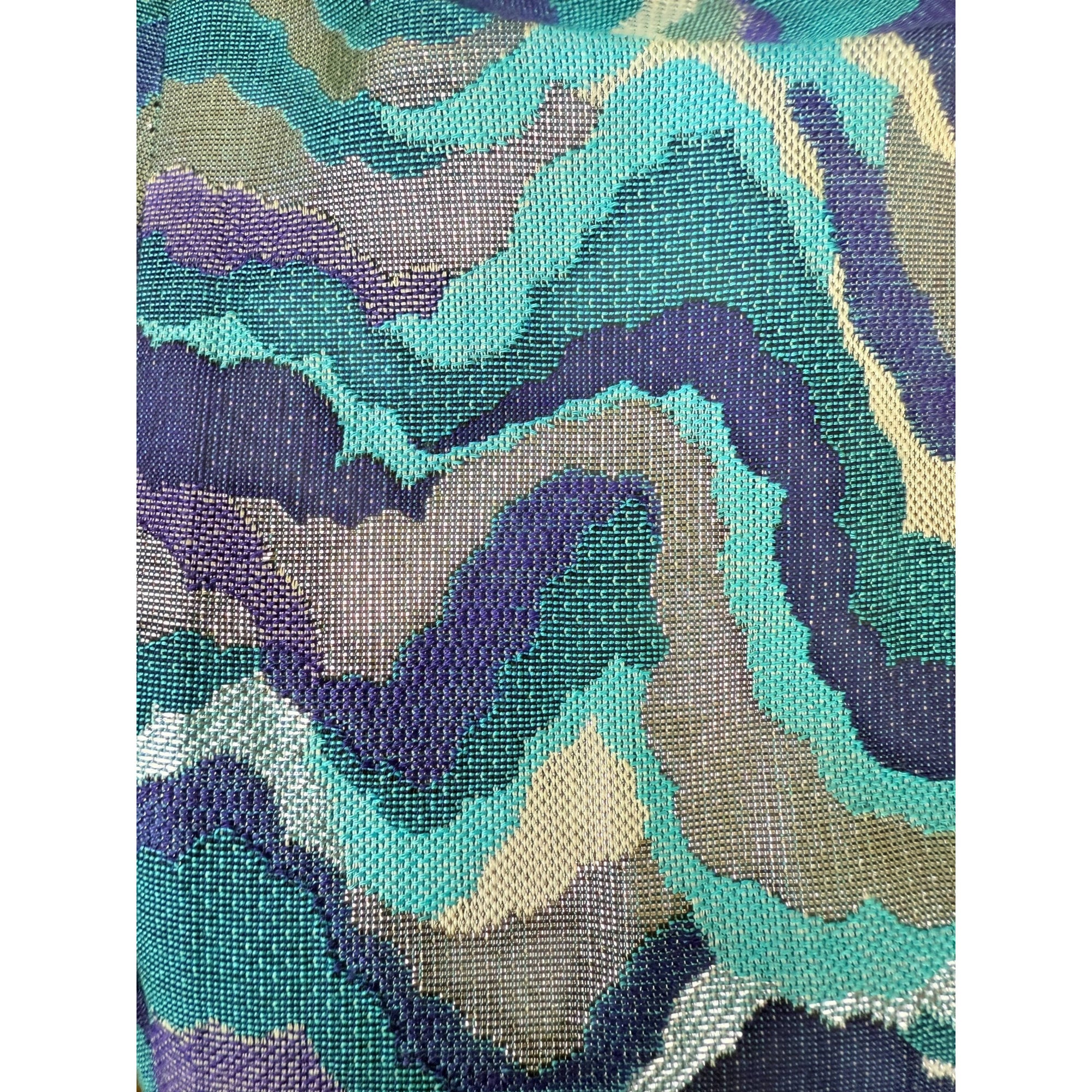 Vintage 1960s Mod Psych Dress Frank Usher London Size S