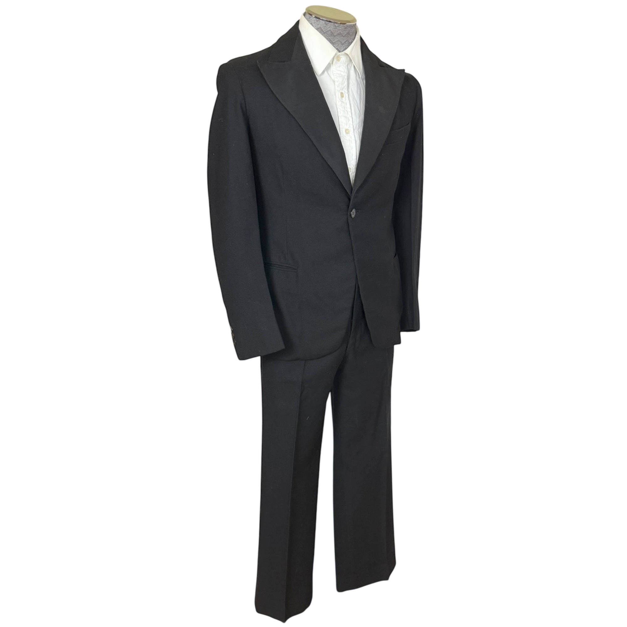 Antique 1920s Tuxedo by John Dion Merchant Tailor, Montreal Size Small