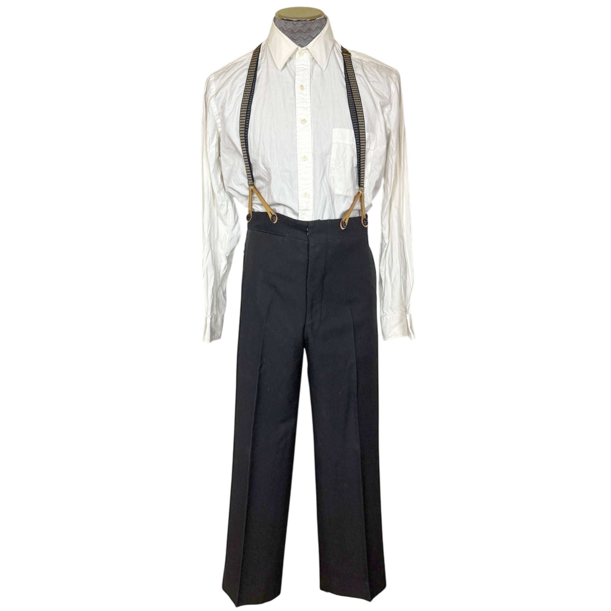 Antique 1920s Tuxedo by John Dion Merchant Tailor, Montreal Size Small