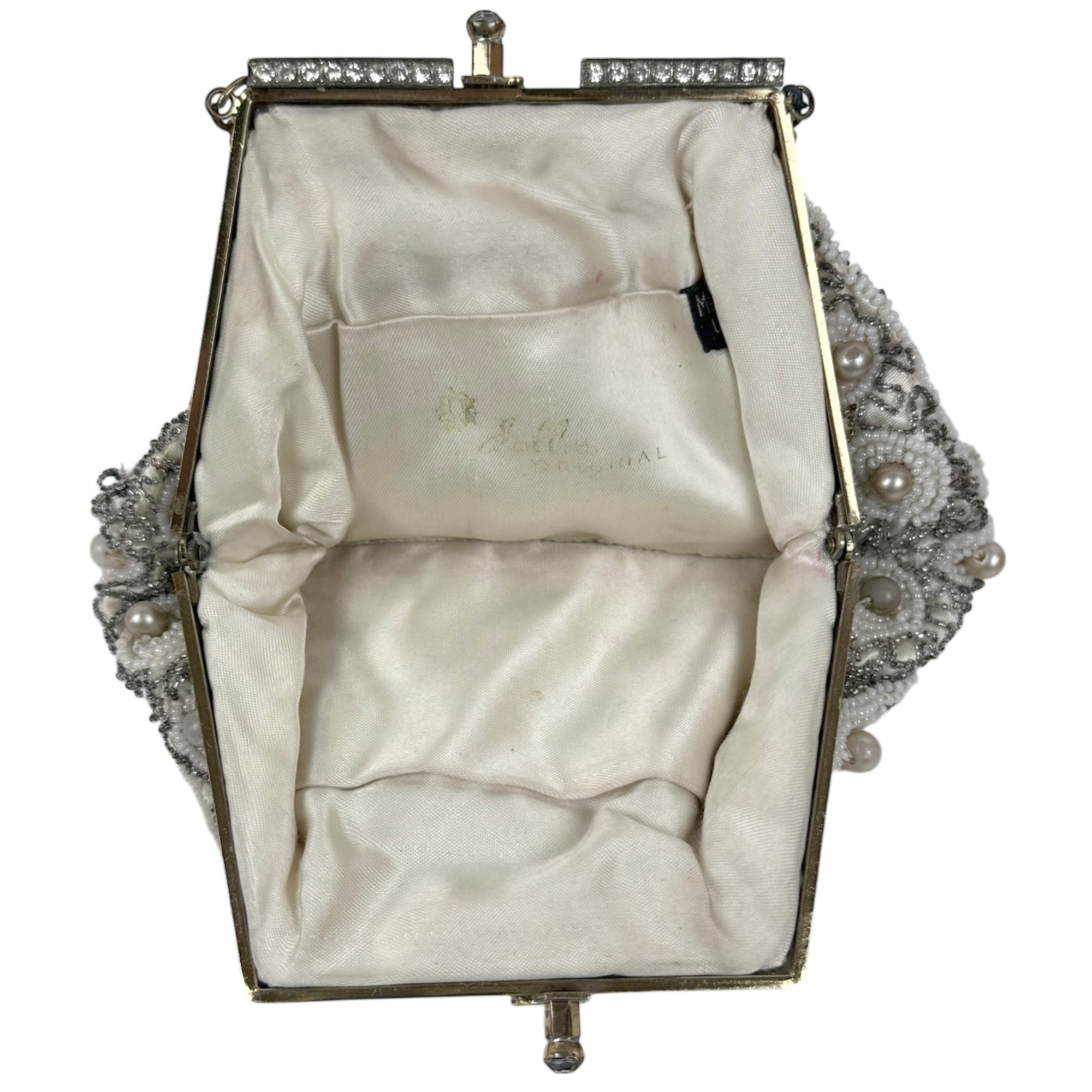 1950s Vintage Jolles Original Evening Bag Beaded Purse