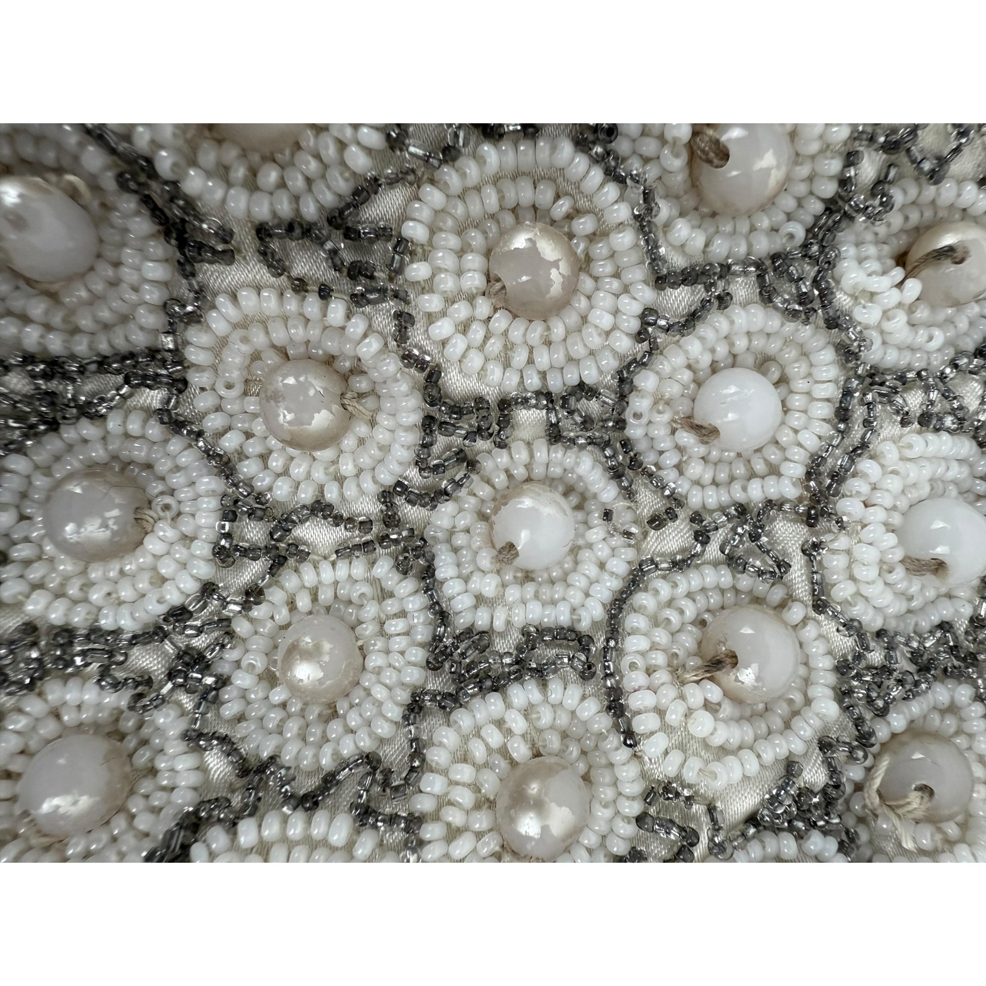 1950s Vintage Jolles Original Evening Bag Beaded Purse