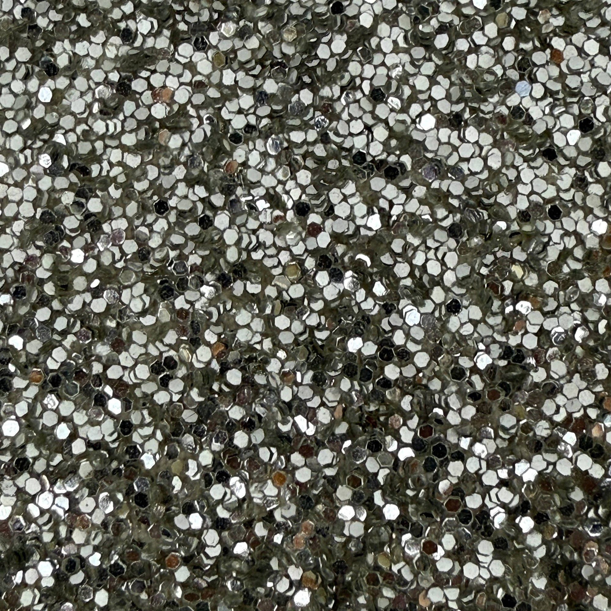 Vintage 1960s Sparkly Evening Bag Silver Glitter Made in USA