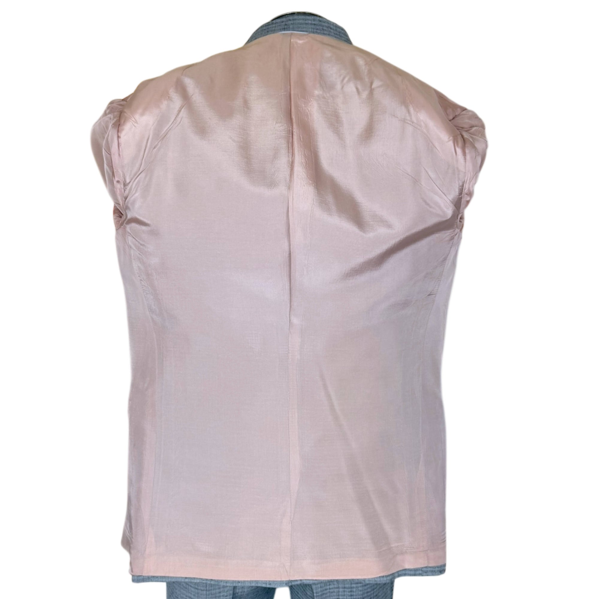 Vintage 1980s Men’s Suit Oggi Uomo Grey Wool Blend Size 38