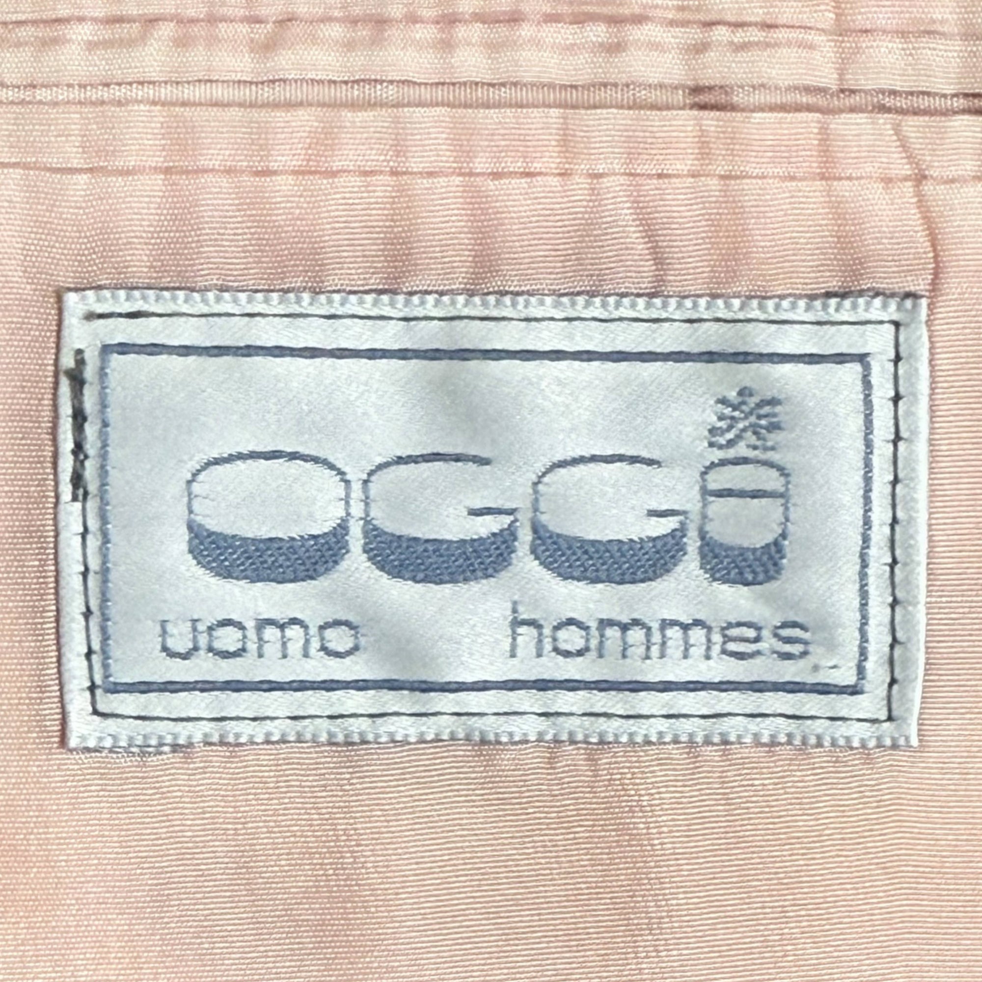 Vintage 1980s Men’s Suit Oggi Uomo Grey Wool Blend Size 38