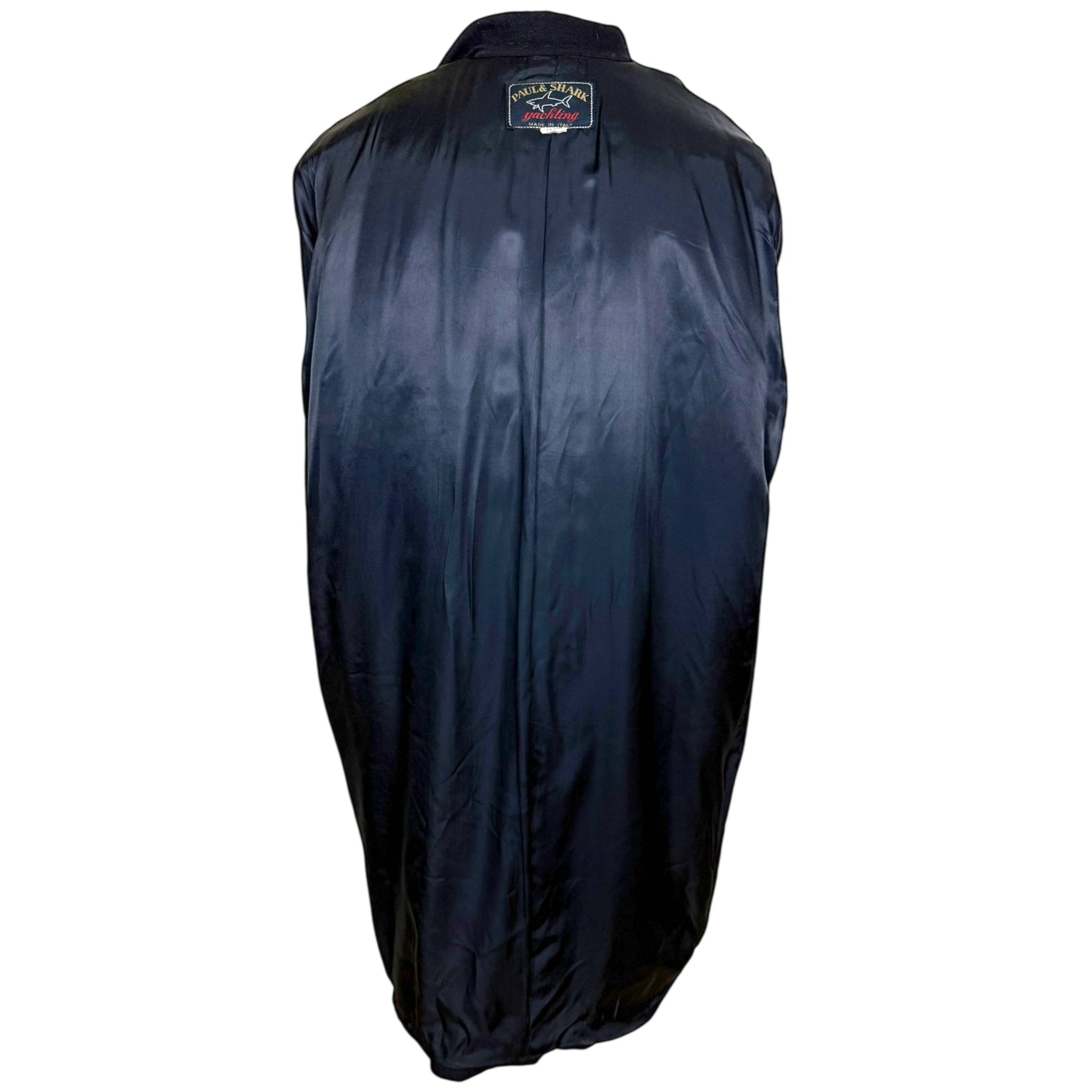 Vintage 1980s Paul & Shark Yachting Coat Trench Style Size L