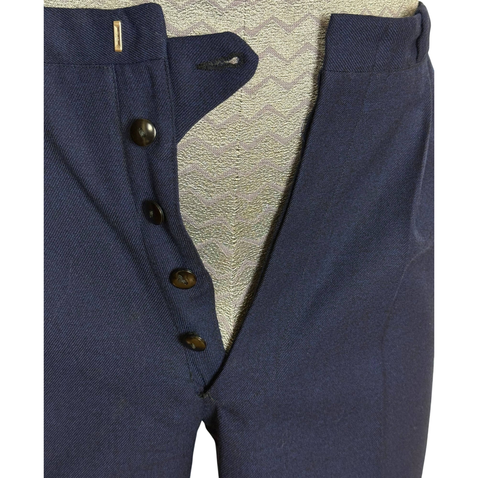 1950s 60s Vintage Suit Custom Tailored Silicani Tailors 28”W