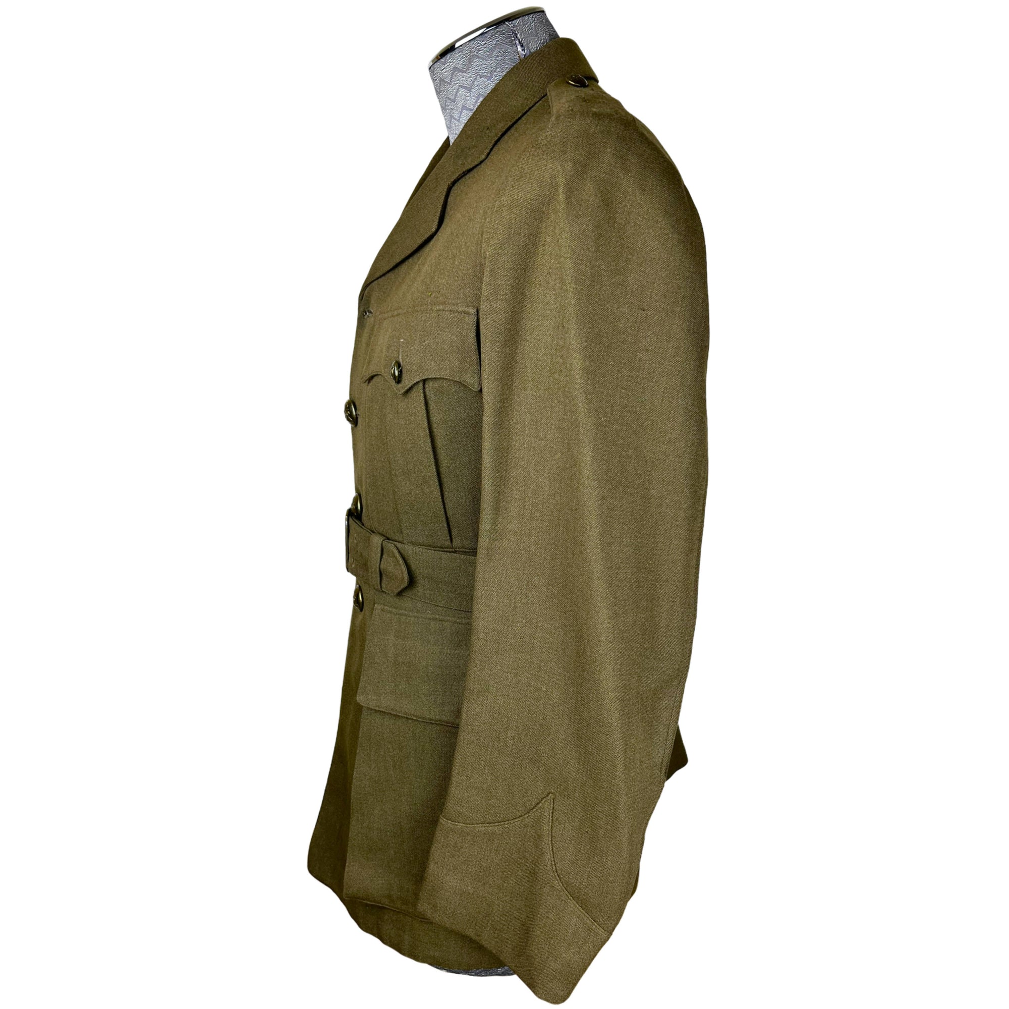 WWII Canadian Officer WW2 RCA Uniform Tunic Jacket 1940 w ID