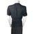 Vintage 1940s Evening Dress Black Silk Chiffon Size M L Tall