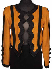 1980s Vintage Linen Jacket - Yves St. Laurent - Rive Gauche - Poppy's Vintage Clothing