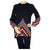 Vintage 1960s Scottish Cashmere Sweater Pantsuit by Ballantyne Scotland Size S M - Poppy's Vintage Clothing