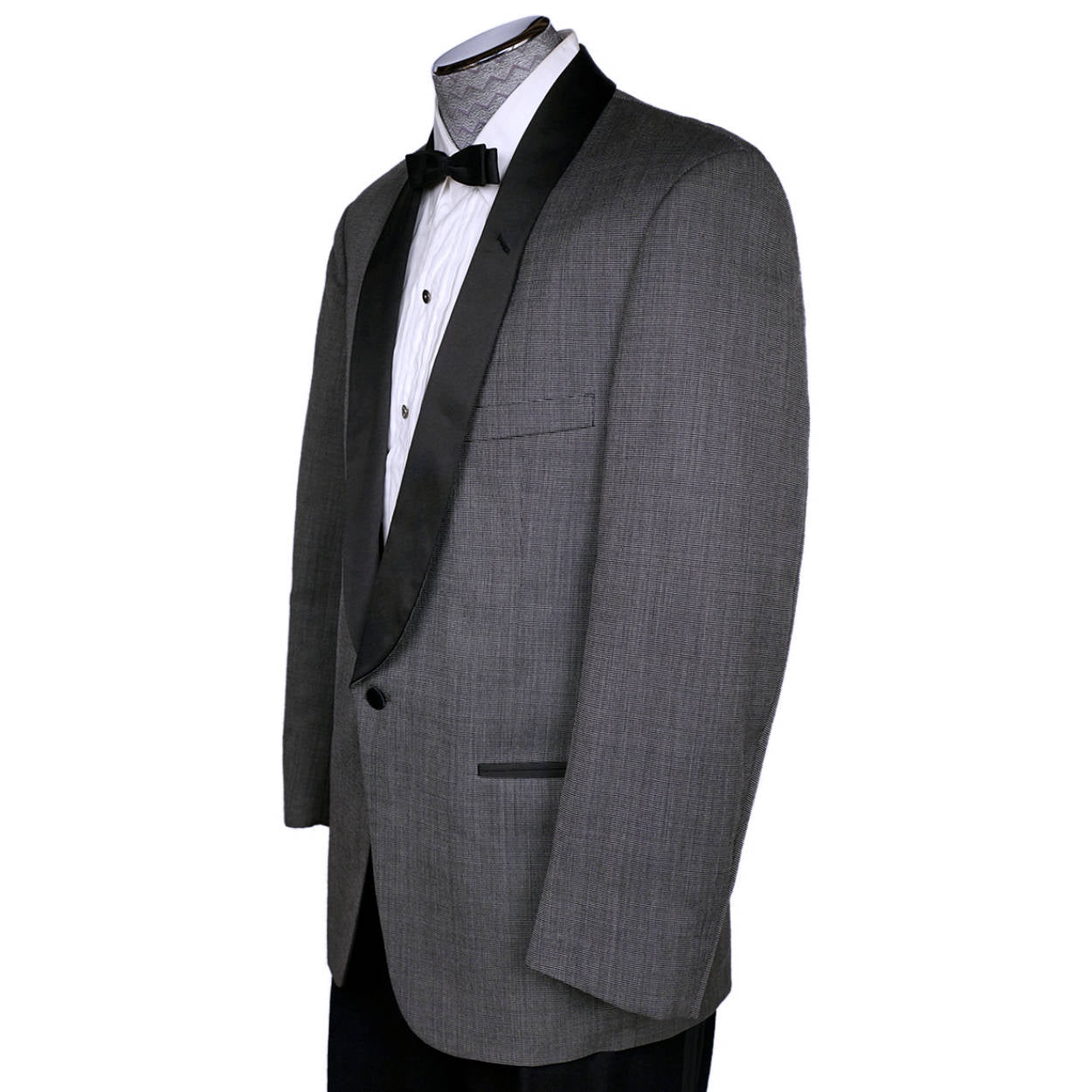 Vintage Christian Dior Le Connaisseur Tux Dinner Jacket 1980s 90s Size L 42R - Poppy's Vintage Clothing