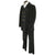 Vintage 1960s Mod Mens Dandy Suit 1969 Double Breasted Black Velvet Size  M L 42 - Poppy's Vintage Clothing