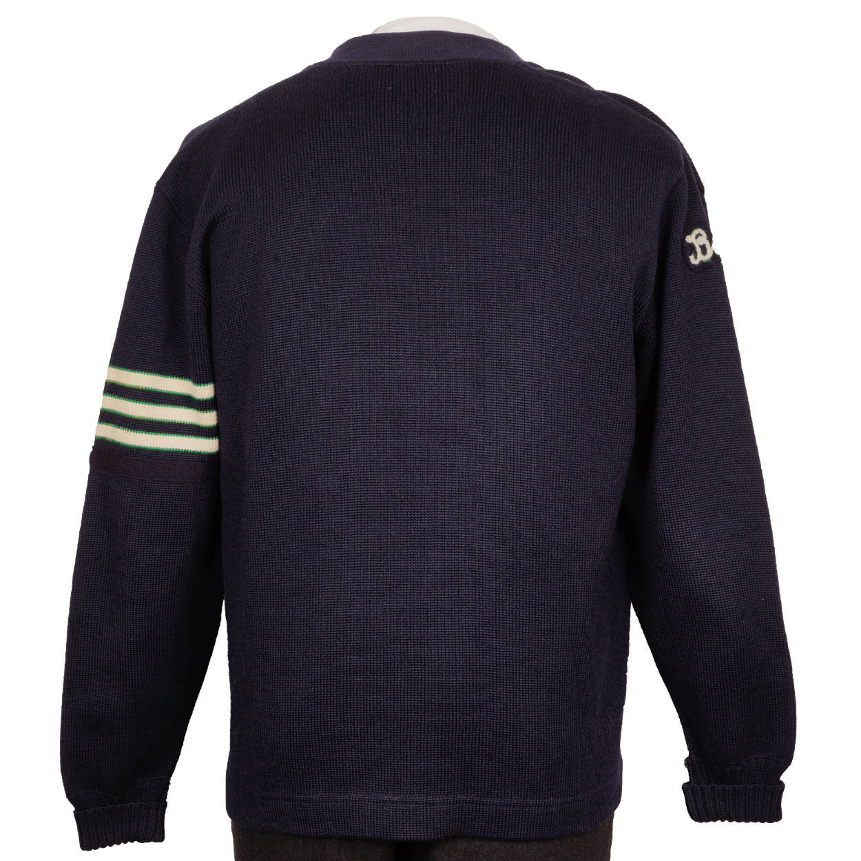 Vintage 50s Varsity School Sweater Dehen Knitting Mills Letterman Style Bob L 42 - Poppy's Vintage Clothing