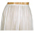 Antique Edwardian White Cotton Skirt 1910 Size S 23 Inch Waist - Poppy's Vintage Clothing