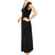 Vintage 1960s Black Velvet Evening Gown Haute Couture -  Frank Oujezdsky - Poppy's Vintage Clothing