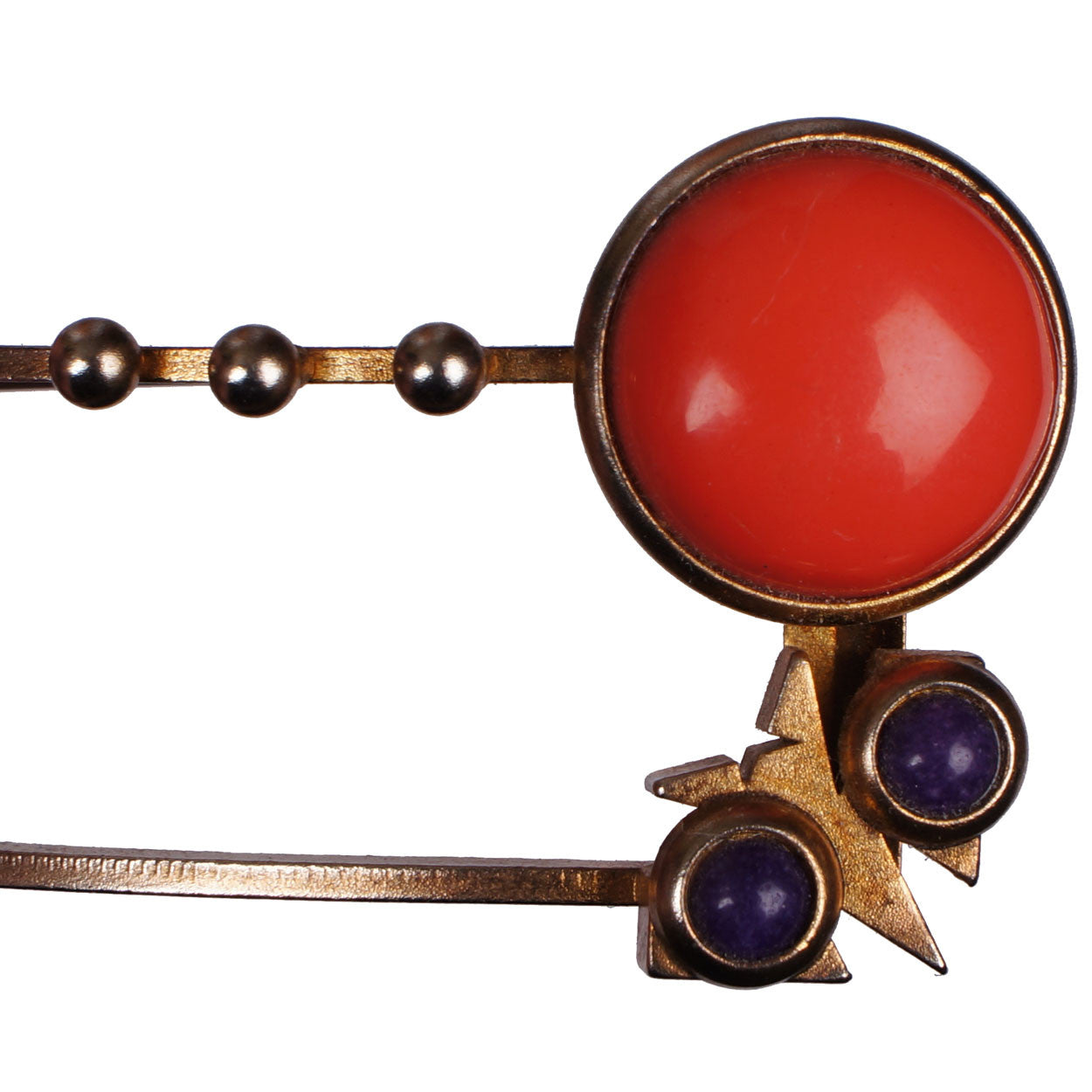 GN Buonanno Modernist Brooch Pin - Poppy's Vintage Clothing