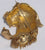 Vintage Hattie Carnegie Brooch - Rhinestone & Gold Toned Leopard Head - Poppy's Vintage Clothing