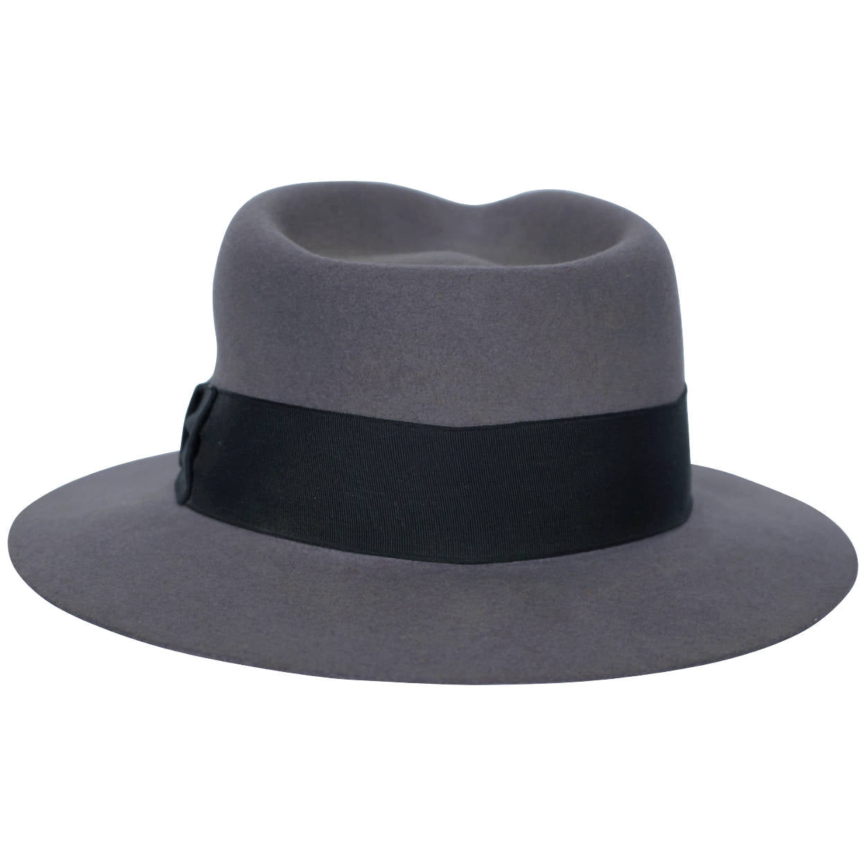 Vintage Indiana Jones Official Lucasfilm Fedora Hat by Stetson Grey Extra Large - Poppy's Vintage Clothing