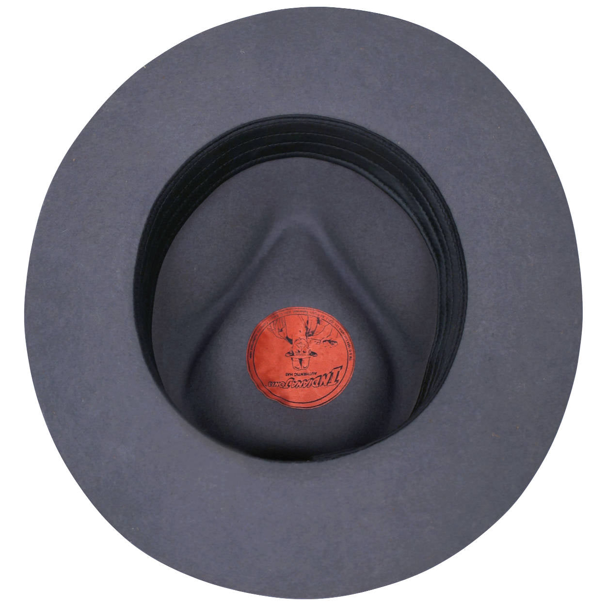 Vintage Indiana Jones Official Lucasfilm Fedora Hat by Stetson Grey Extra Large - Poppy's Vintage Clothing