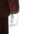 Vintage 1990s Jean-Paul Gaultier Pant Suit - Burgundy  - 8 M - Poppy's Vintage Clothing