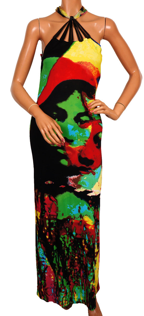 Vintage Jean Paul Gaultier Halter Dress - 1990s Poppy's Vintage Clothing Vintage Jean Paul Gaultier Halter Dress - 1990s Poppy's Vintage Clothing