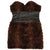 Vintage Sheared Mink Fur Dress 1990s Size Medium - Poppy's Vintage Clothing