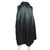 Vintage 1960s Black Wool Coat by Miss Style Faux Fur Trim Ladies Size L - Poppy's Vintage Clothing