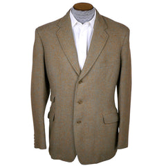 Vintage Harris Tweed Mens Jacket Montague Burton 1950s Tailored