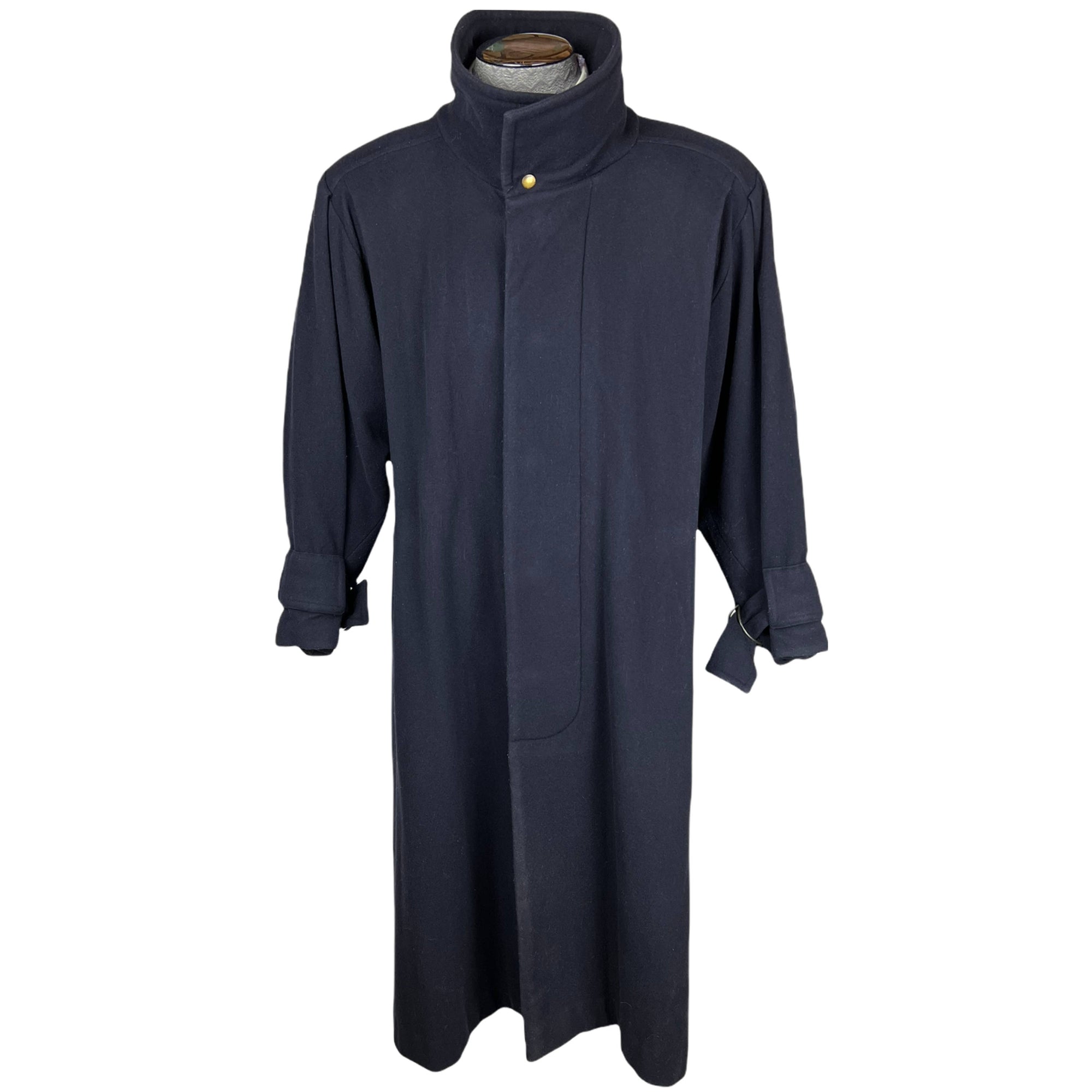 Vintage 80s Parachute Coat New Wave Overcoat Harrry Parnass