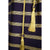Vintage 1960s Purple Silk Metallic Gold Evening Gown Goddess Dress Rappi Size M - Poppy's Vintage Clothing