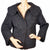 Vintage Schiaparelli Paris Black Curly Lamb Fur Jacket 1950s Glamour - Poppy's Vintage Clothing