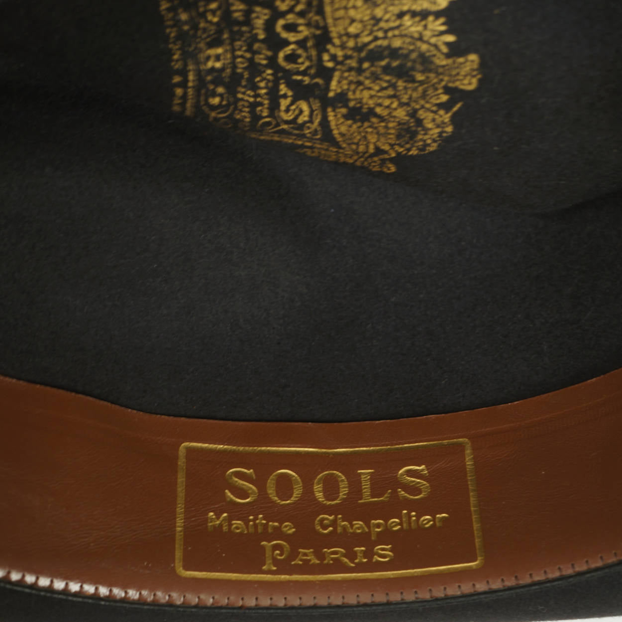 Vintage 1950s Mens Fedora Hat Mossant France Sools Paris Fur Felt Size M 7 1/8 - Poppy's Vintage Clothing