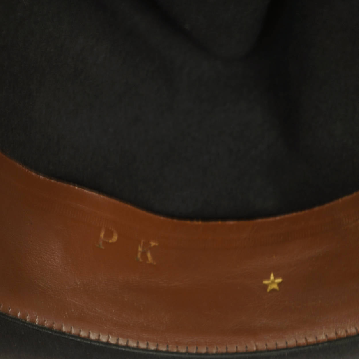 Vintage 1950s Mens Fedora Hat Mossant France Sools Paris Fur Felt Size M 7 1/8 - Poppy's Vintage Clothing