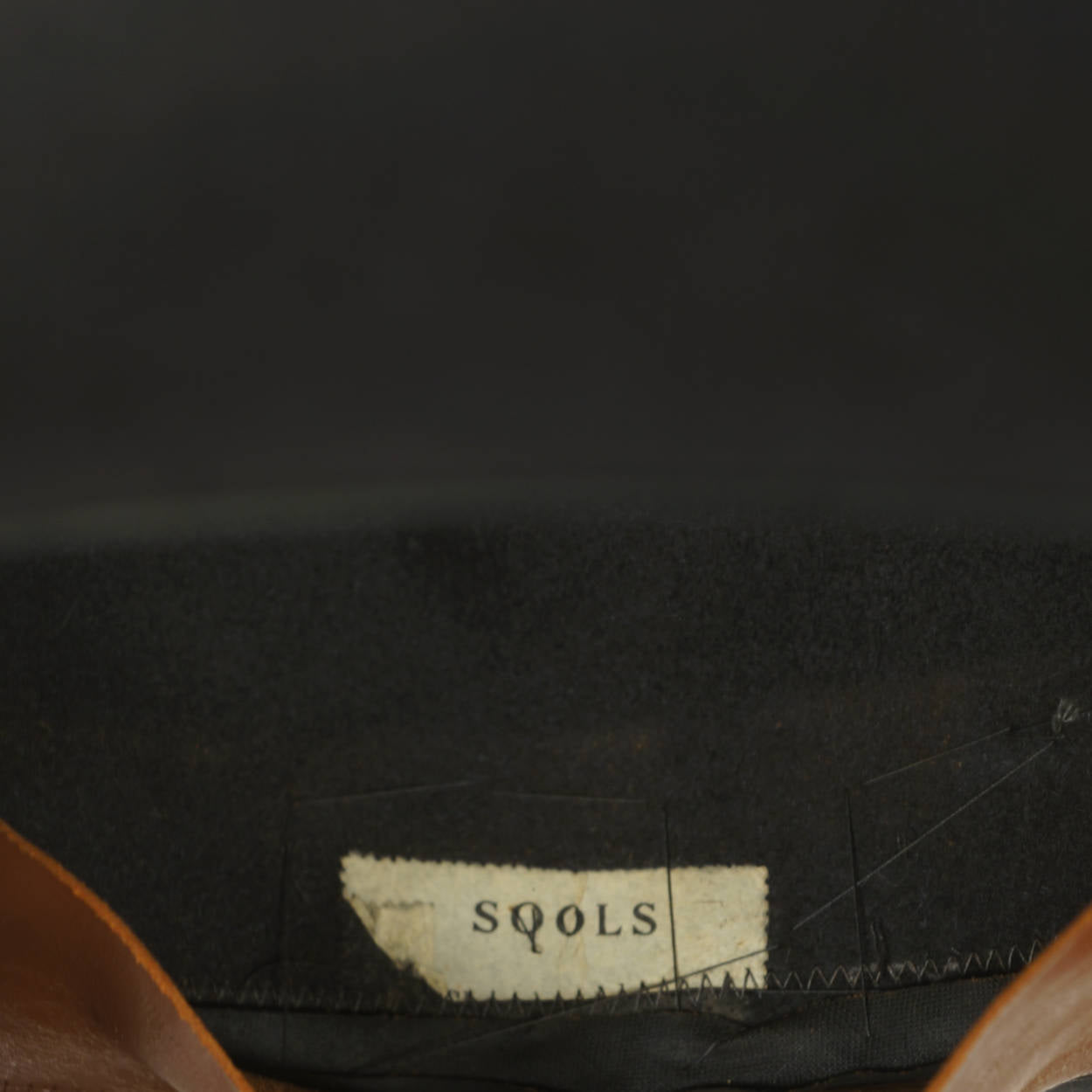 Vintage 1950s Mens Fedora Hat Mossant France Sools Paris Fur Felt Size M 7 1/8 - Poppy's Vintage Clothing