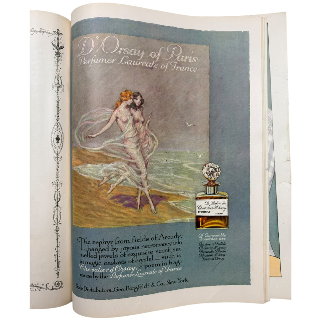 Vintage 1920 Vogue Magazine November 1 Winter Fashions Issue