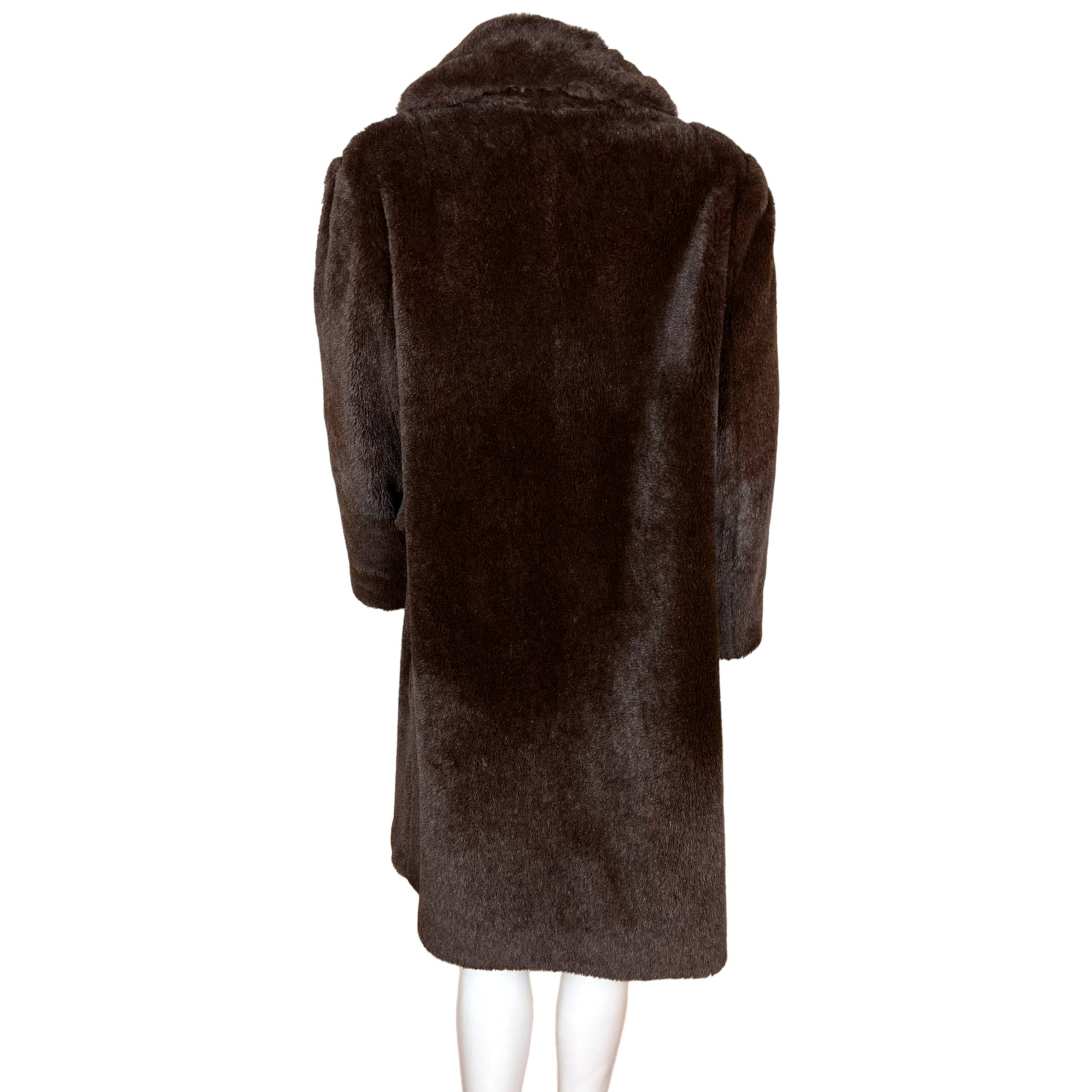 Vintage 20s Alpaca Teddy Bear Coat Motoluxe Ladies Overcoat