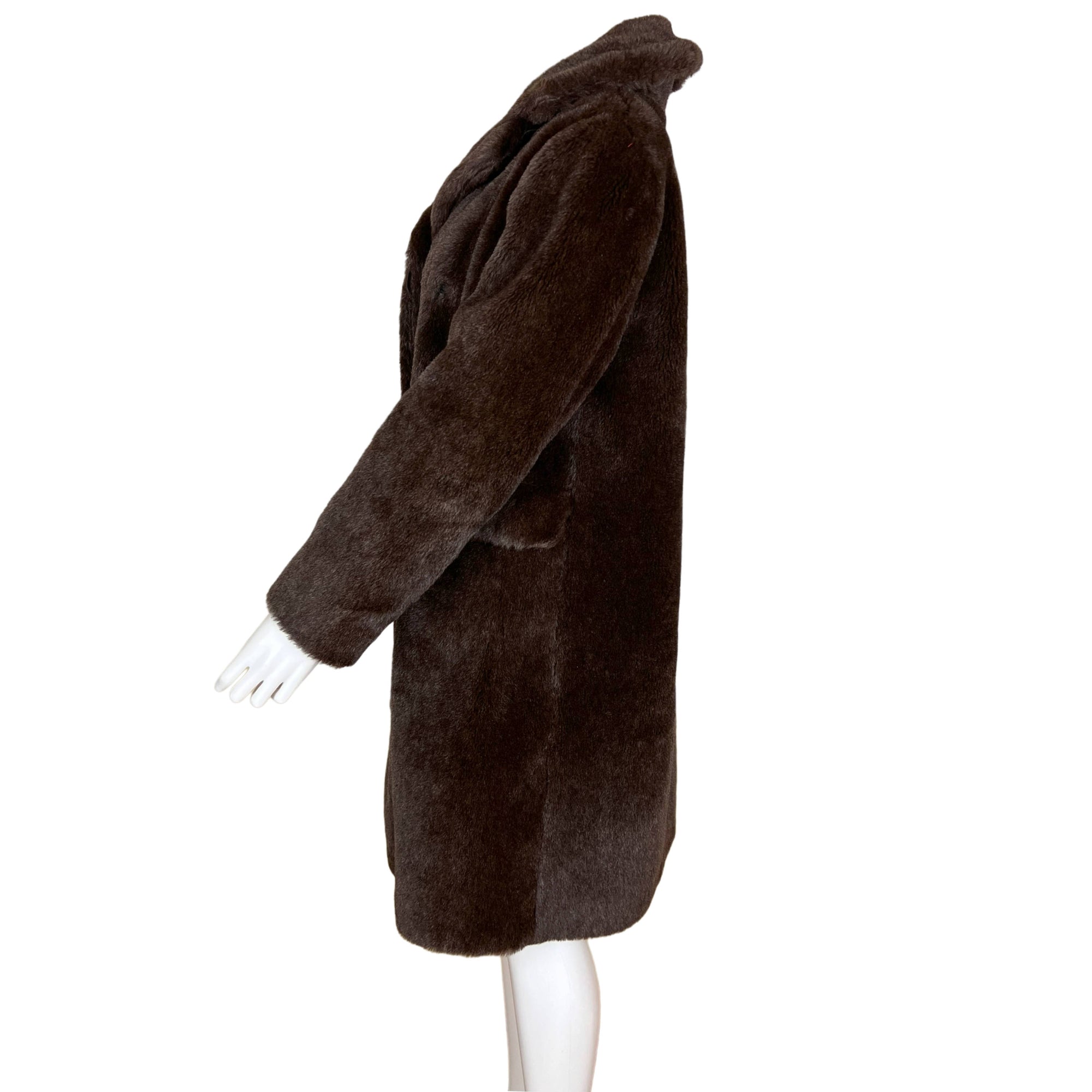 Vintage 20s Alpaca Teddy Bear Coat Motoluxe Ladies Overcoat