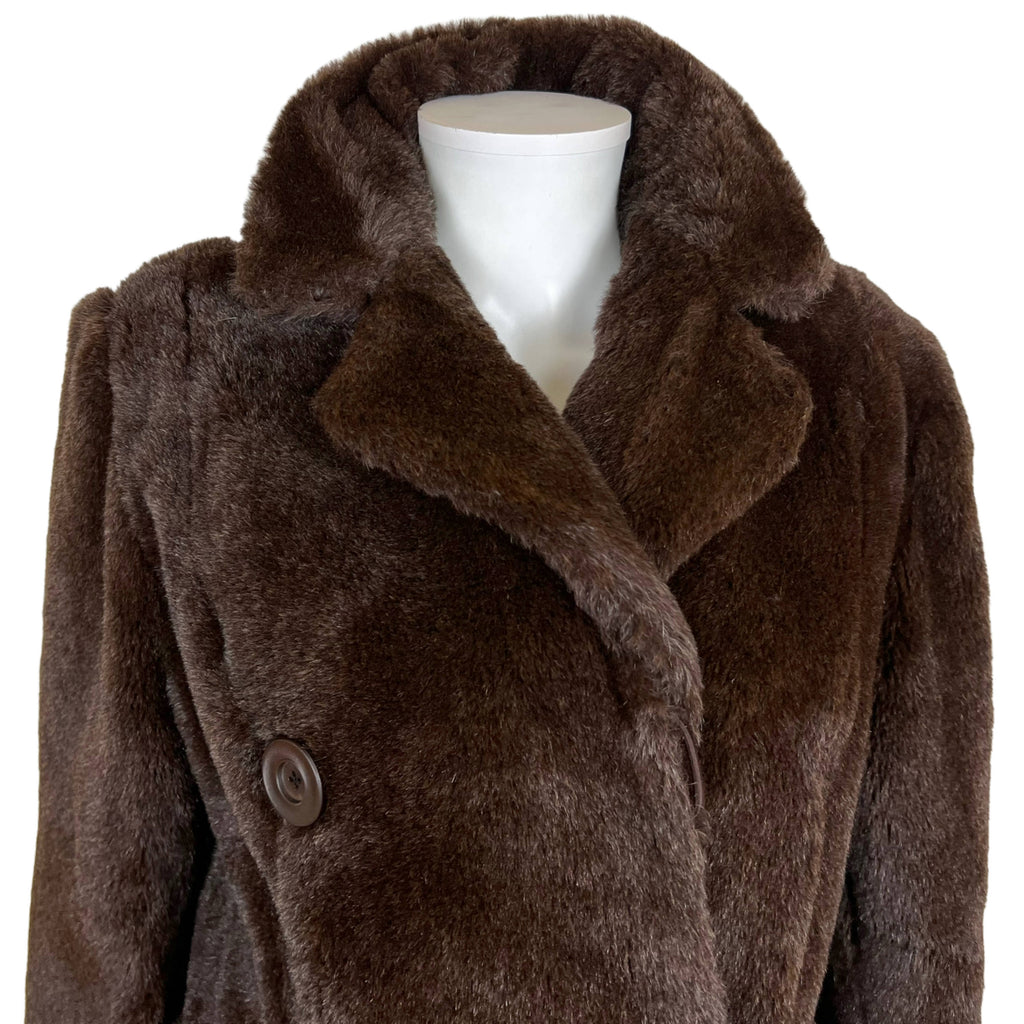 Vintage 20s Alpaca Teddy Bear Coat Motoluxe Ladies Overcoat