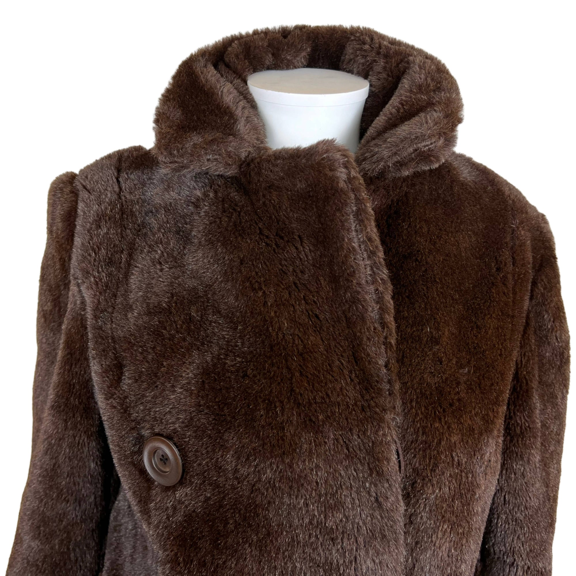 Vintage 20s Alpaca Teddy Bear Coat Motoluxe Ladies Overcoat