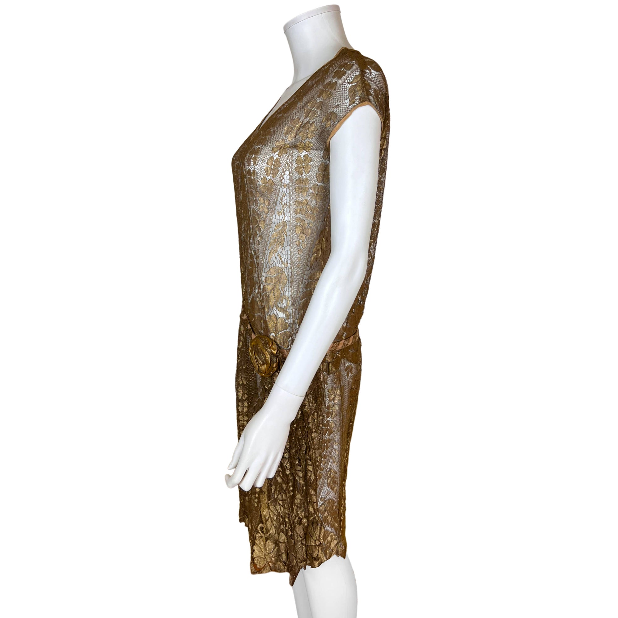 green emerald velvet dress BABEYOND 1920s Flapper Dress, Long Fringed Sequins Gatsby Dress, Charleston Dance Dress, Black/Gold, Size Size S main image 1