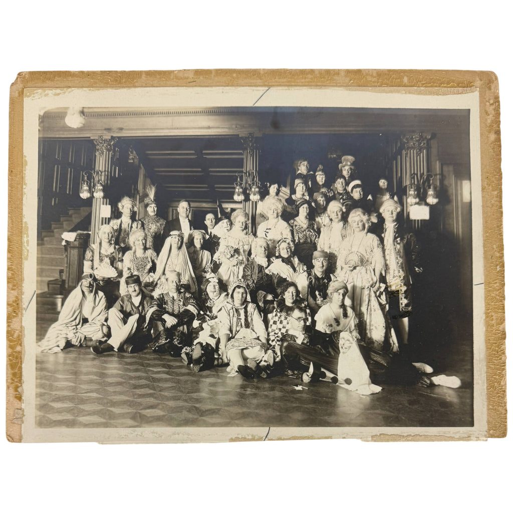 1927 Halloween costume party at James A Bailey Estate Mount Vernon New York