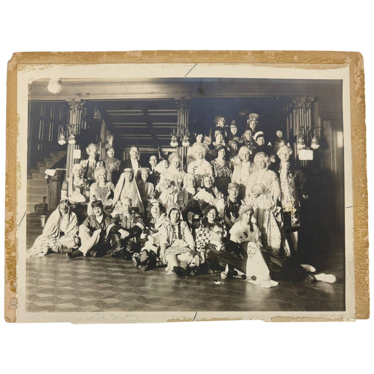 1927 Halloween costume party at James A Bailey Estate Mount Vernon New York