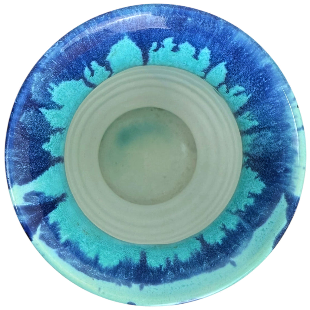 Art Deco 1930s Goebel Pottery Vase Rare Drip Glaze 7” Tall